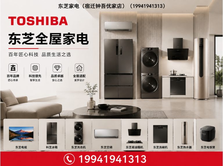 宿城区东芝洗烘套装展示图